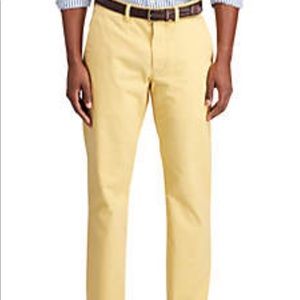 Polo Ralph Lauren ChinoPants 33W 32L PASTEL YELLOW